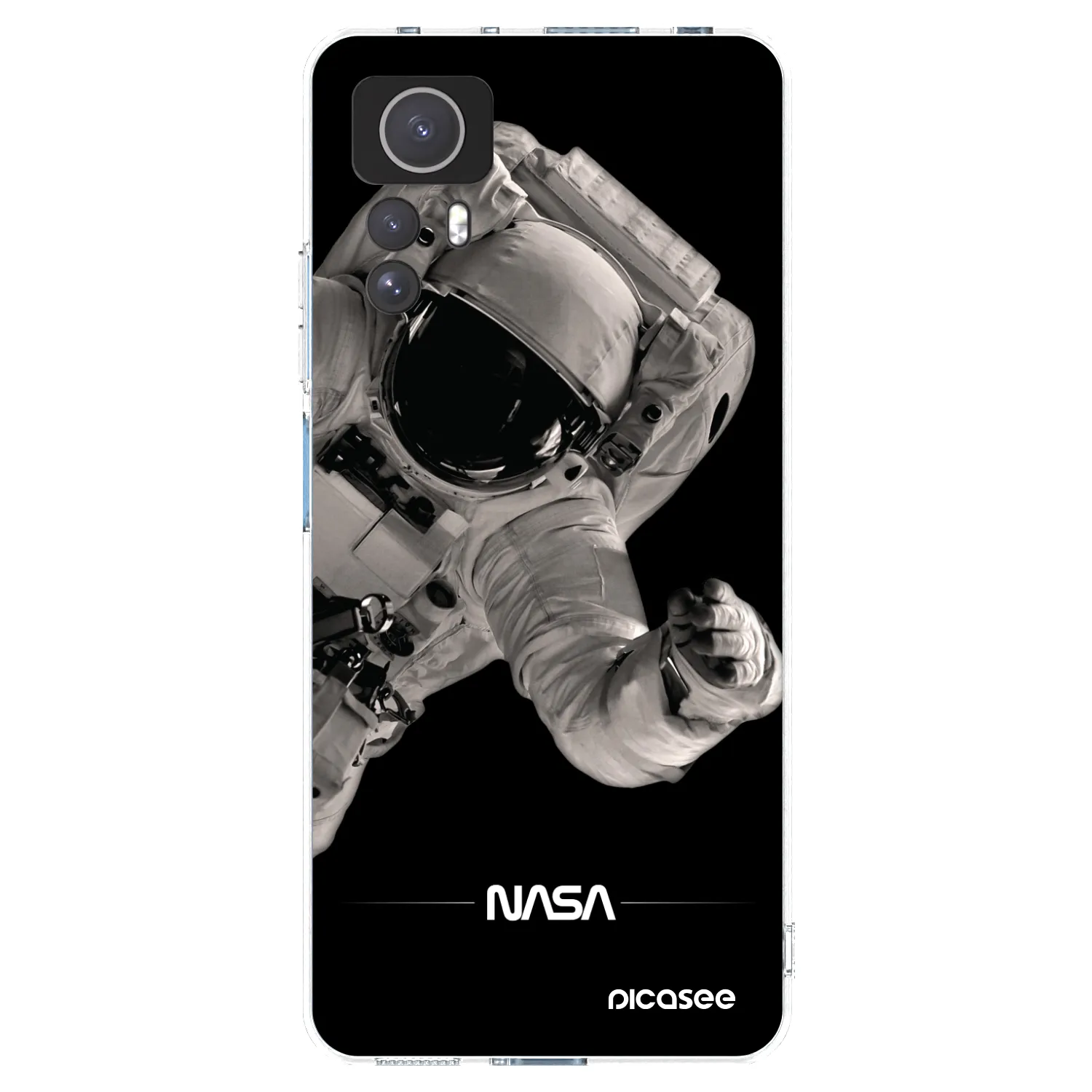 Picasee husă transparentă din silicon pentru Xiaomi Redmi Note 12S - Astronaut Big