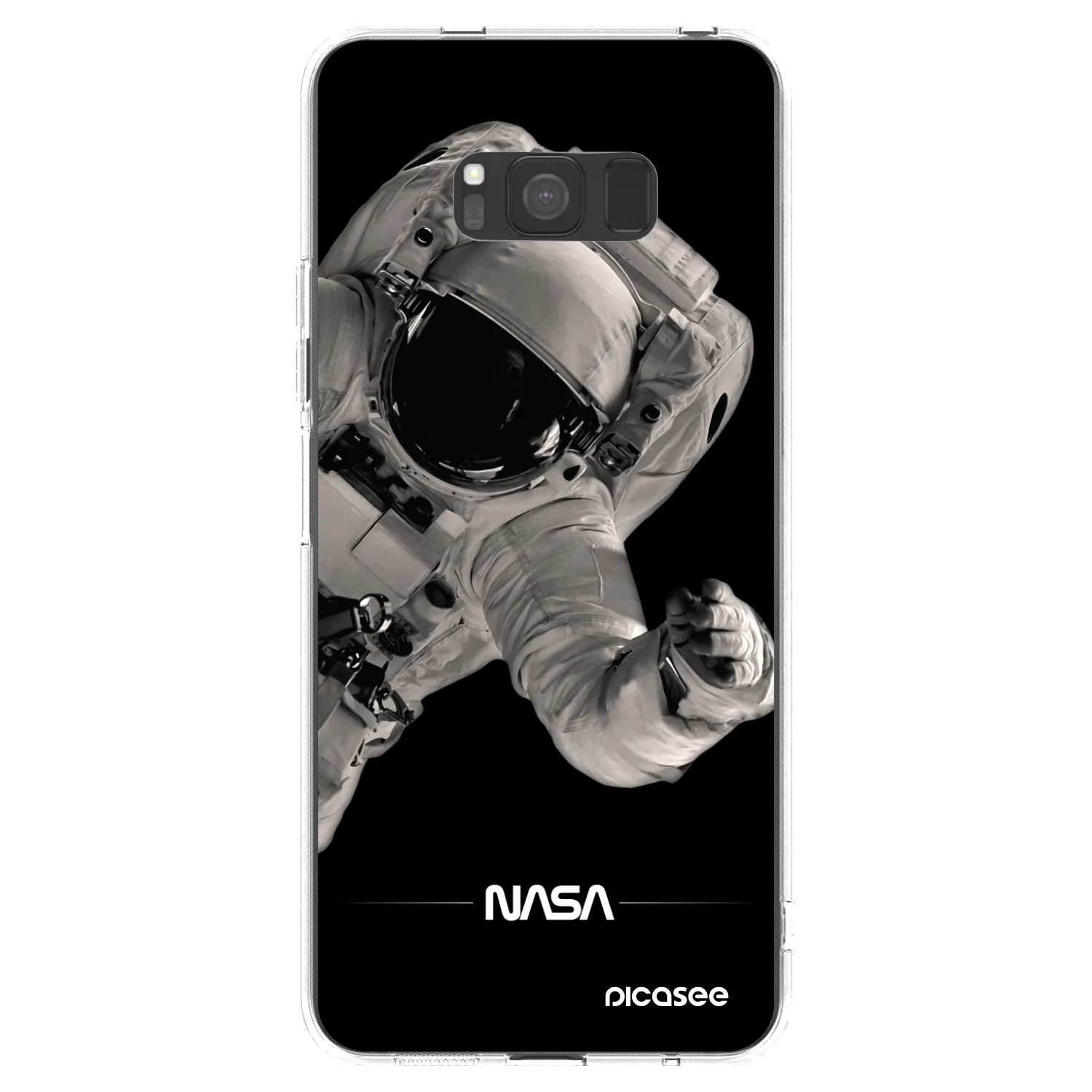 Picasee husă transparentă din silicon pentru Samsung Galaxy S8 G950F - Astronaut Big