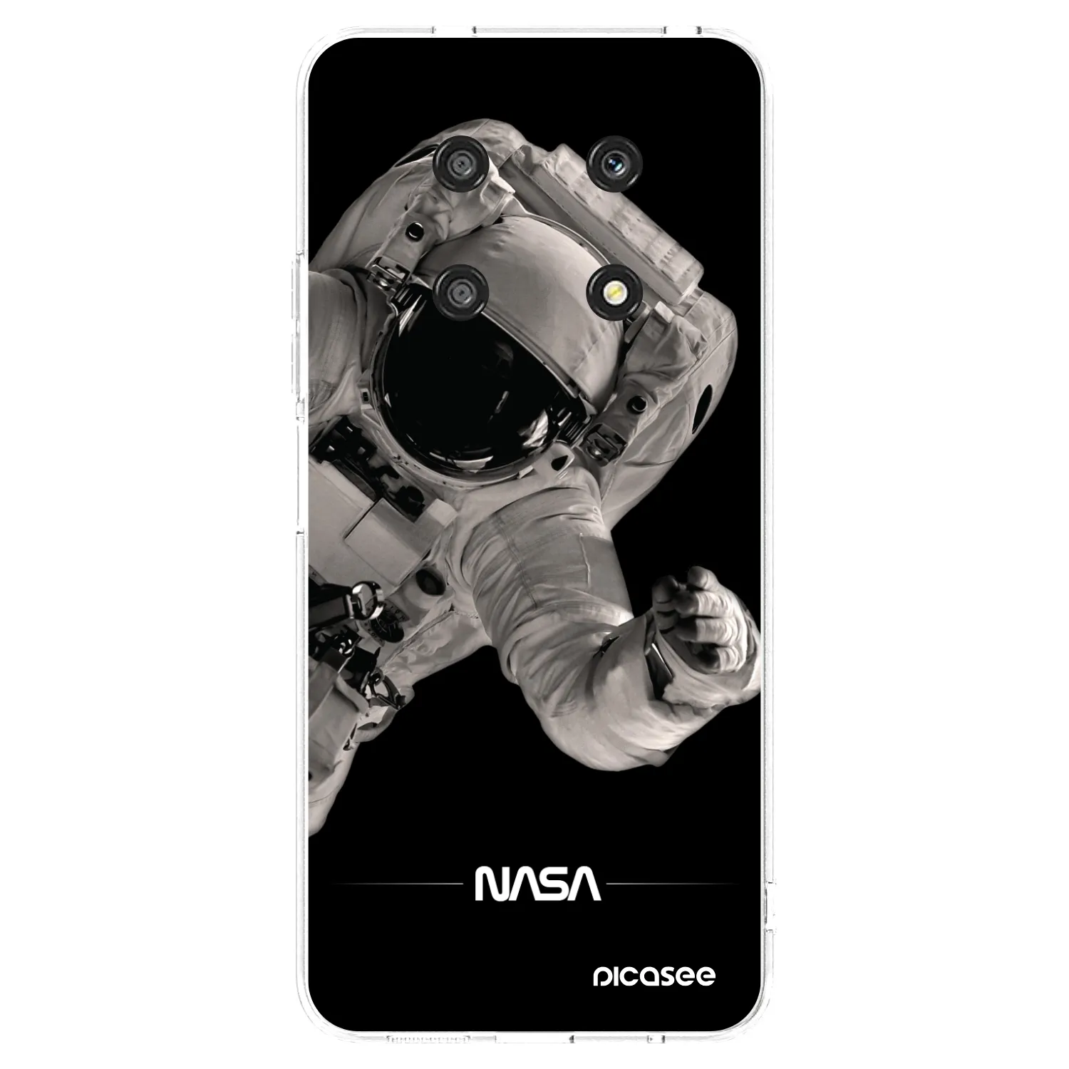 Picasee husă transparentă din silicon pentru Honor Magic4 Lite 5G - Astronaut Big
