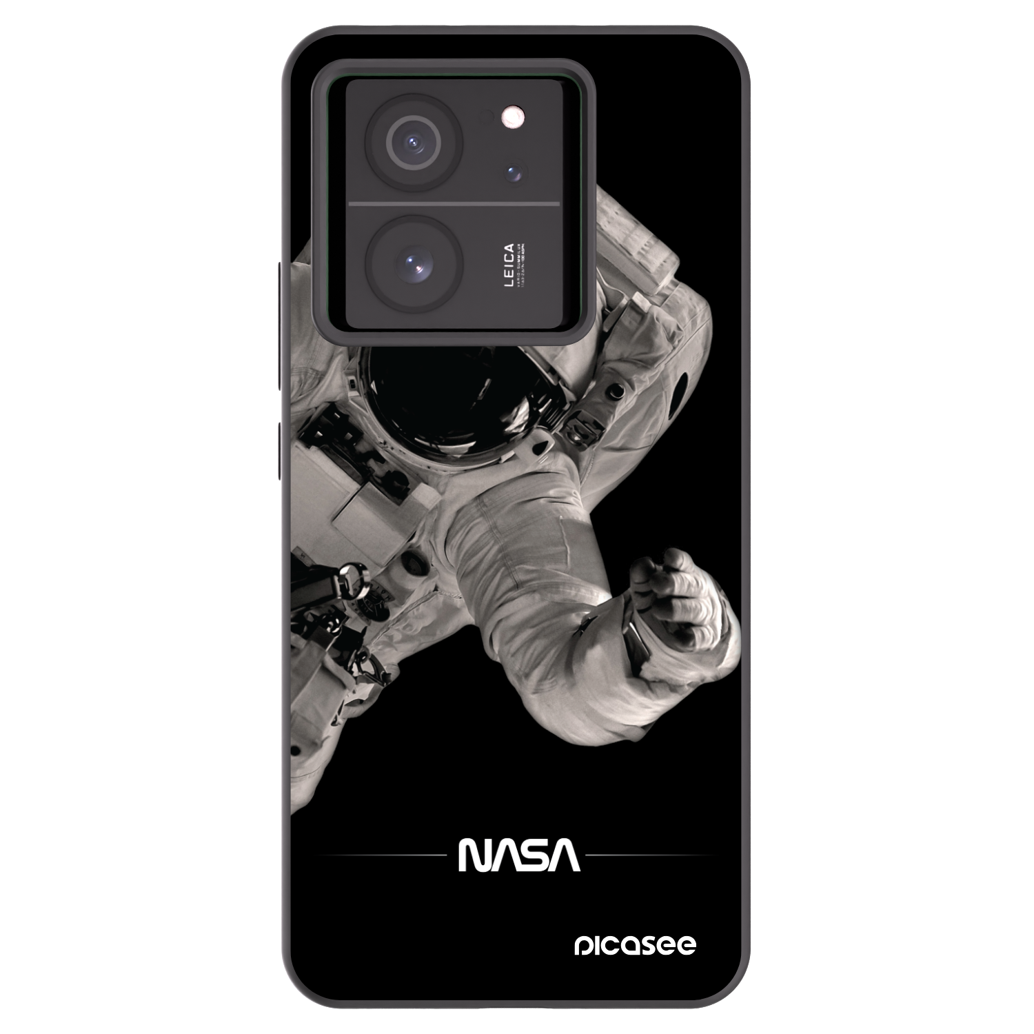 Picasee husă neagră din silicon pentru Xiaomi 13T Pro - Astronaut Big