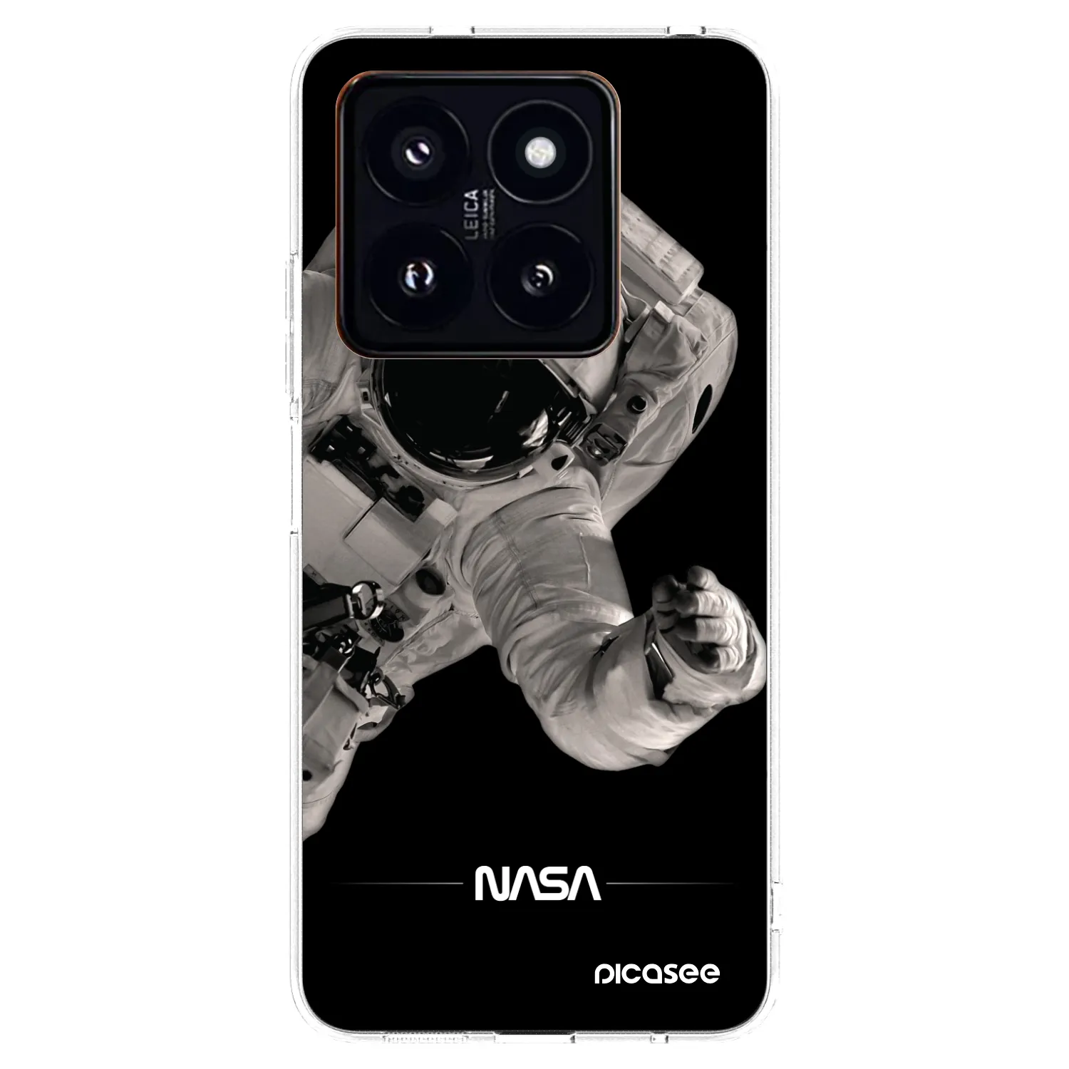 Picasee husă transparentă din silicon pentru Xiaomi 14 Pro - Astronaut Big