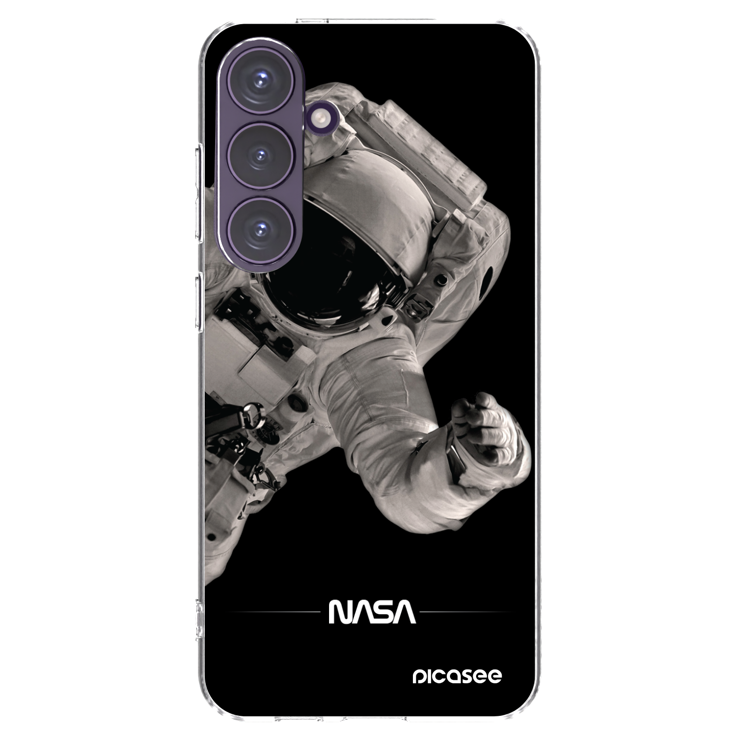 Picasee husă transparentă din silicon pentru Samsung Galaxy S24+ S926B 5G - Astronaut Big