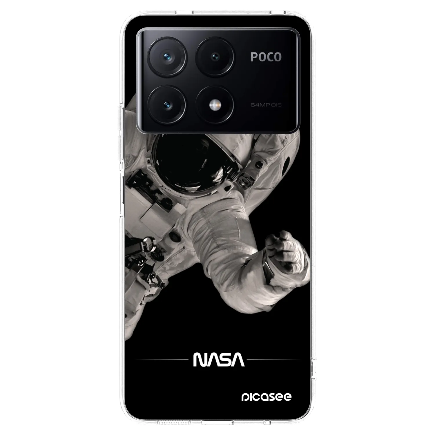 Picasee husă transparentă din silicon pentru Xiaomi Poco X6 Pro - Astronaut Big