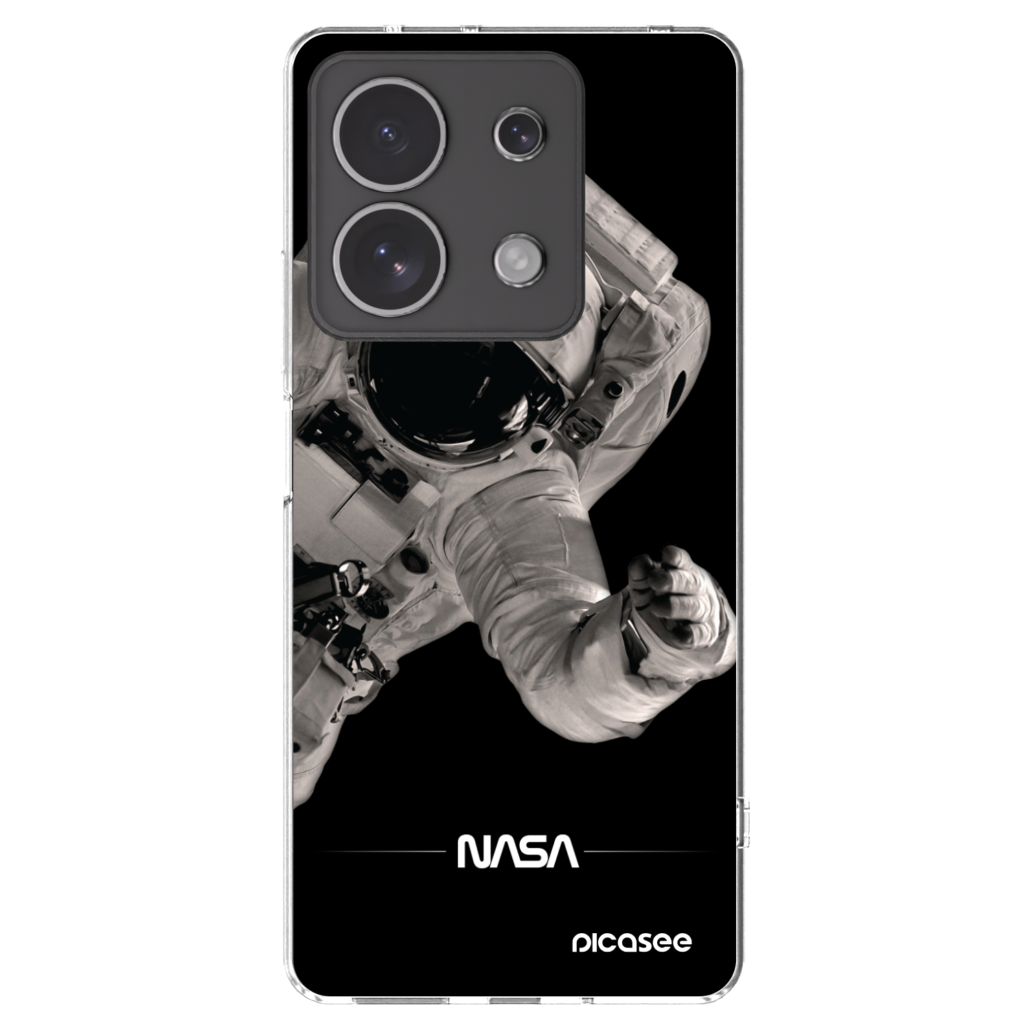 Picasee husă transparentă din silicon pentru Xiaomi Redmi Note 13 4G - Astronaut Big
