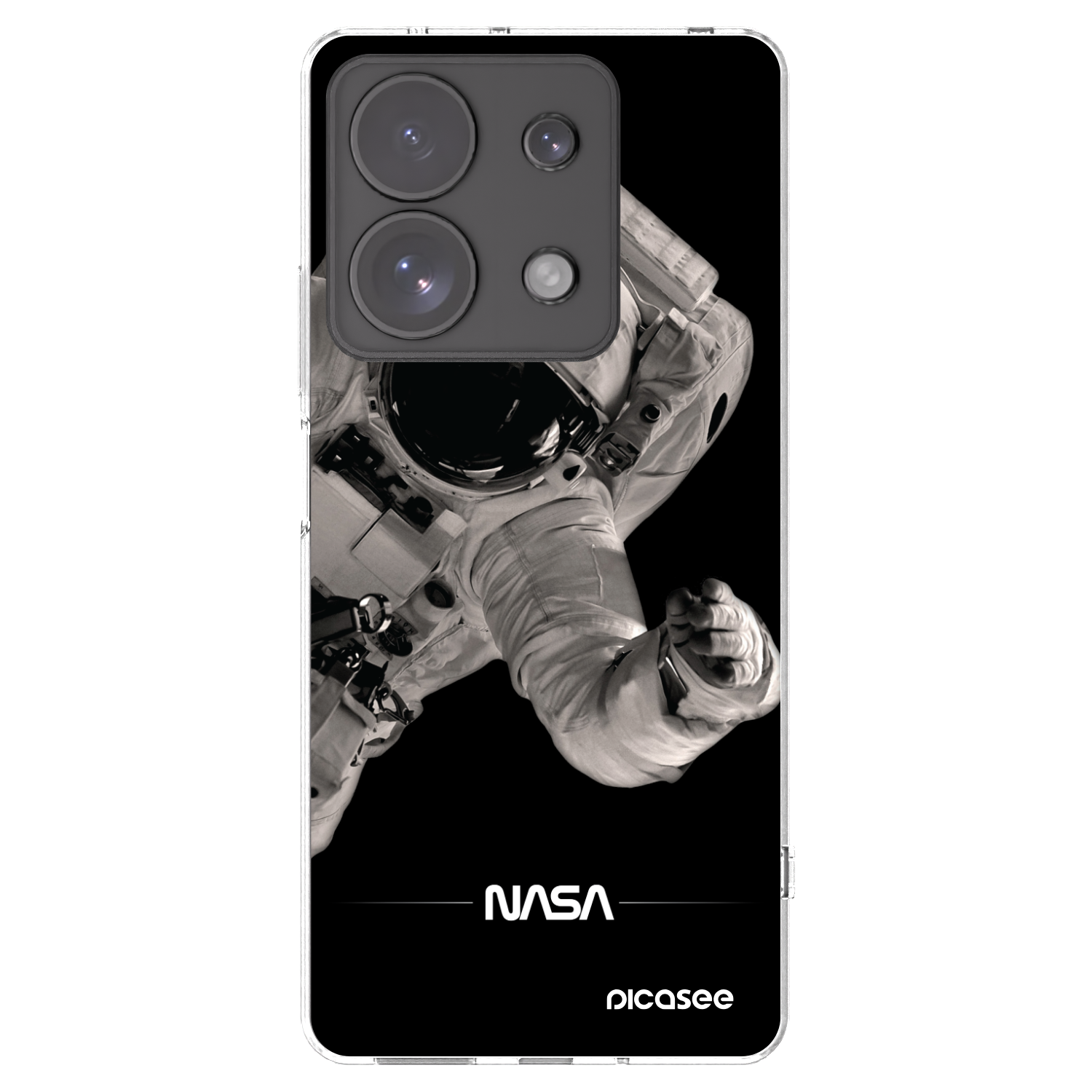 Picasee husă transparentă din silicon pentru Xiaomi Redmi Note 13 Pro 4G - Astronaut Big