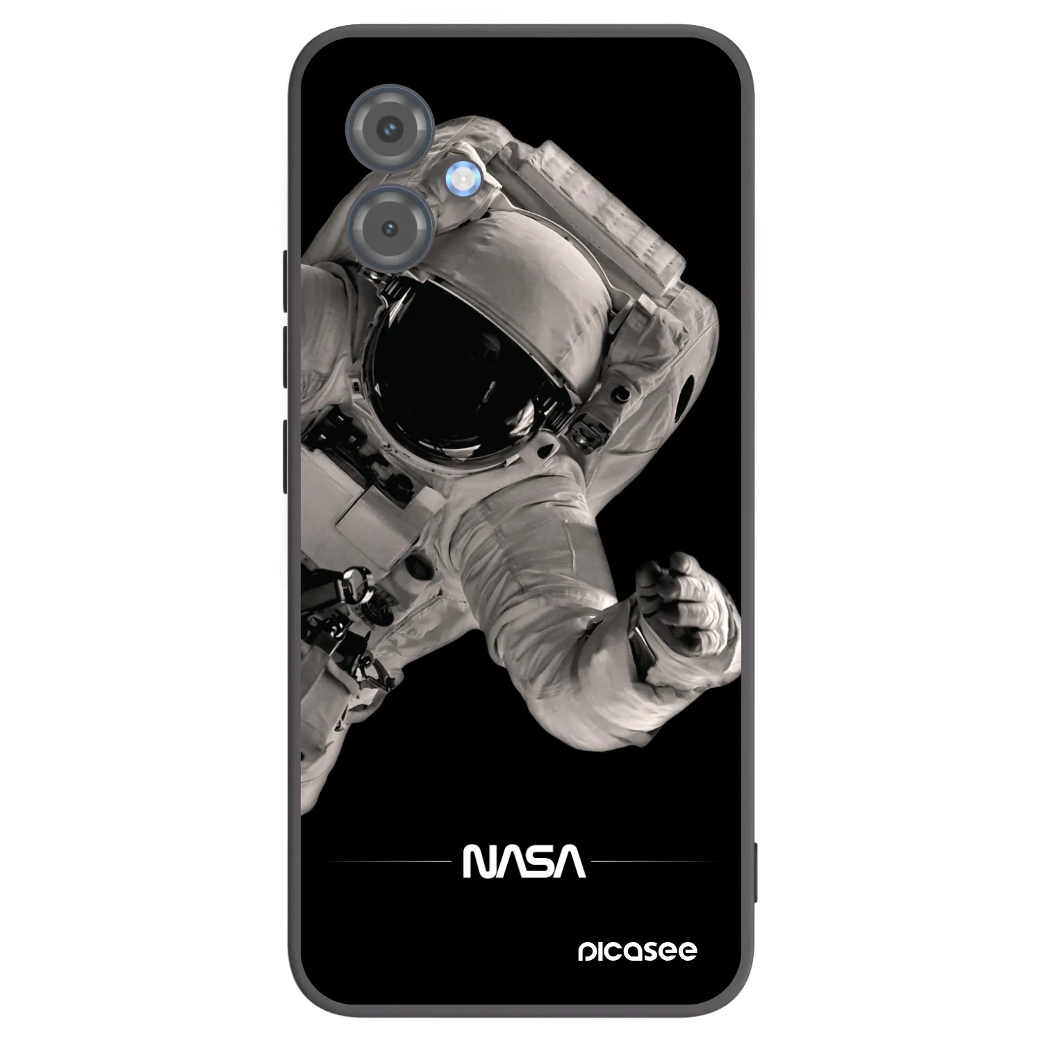 Picasee husă neagră din silicon pentru Motorola Moto G14 - Astronaut Big