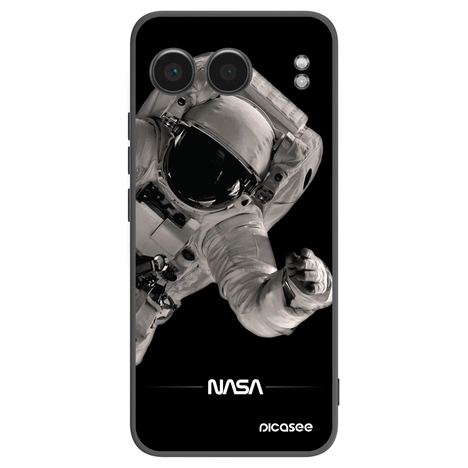 Picasee husă neagră din silicon pentru OnePlus Nord 4 - Astronaut Big