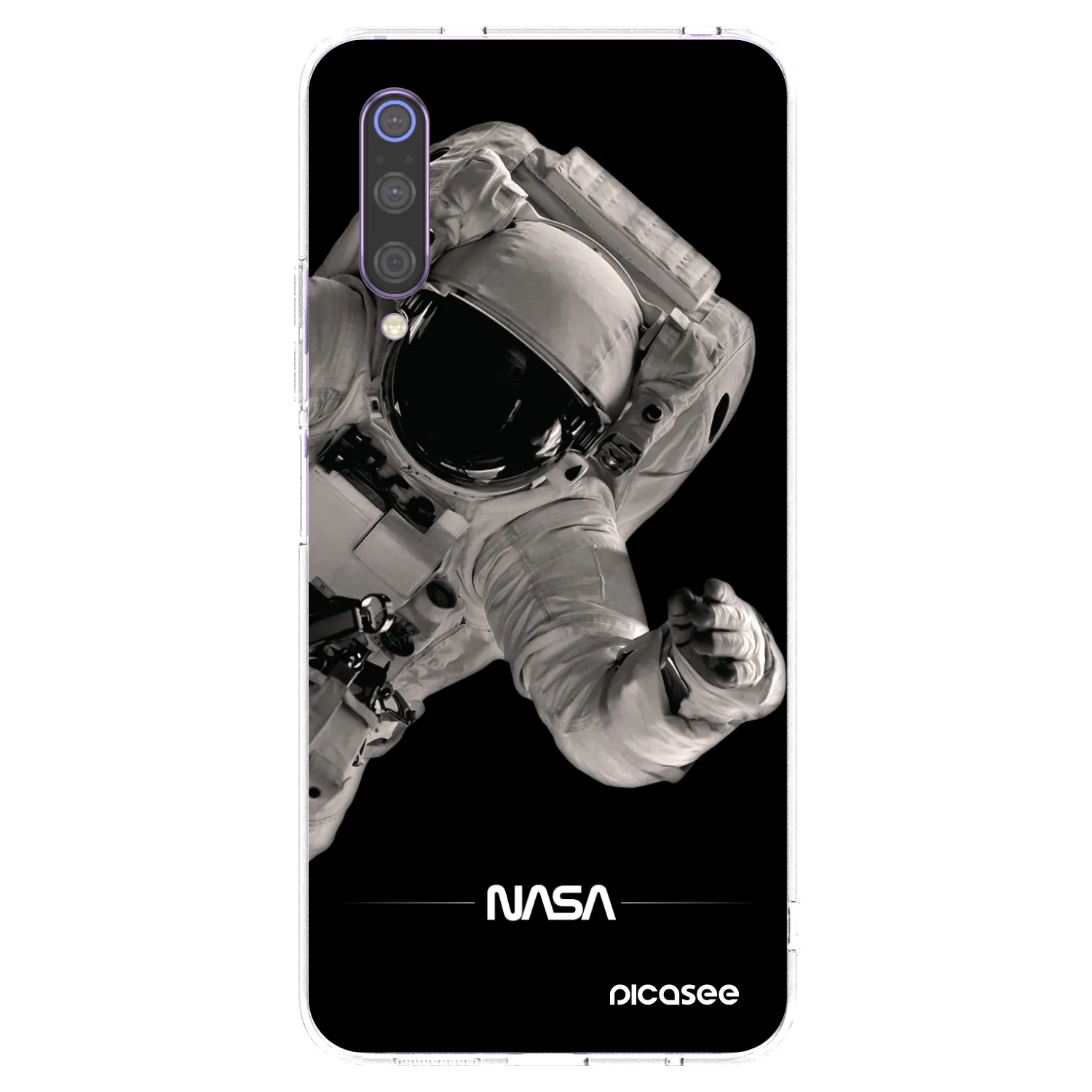 Picasee husă transparentă din silicon pentru Xiaomi Mi 9 - Astronaut Big