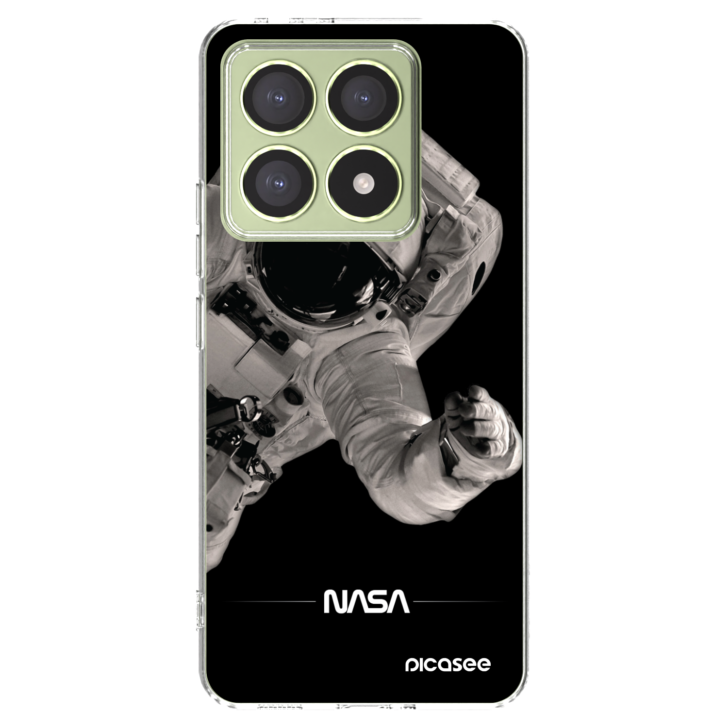 Picasee husă transparentă din silicon pentru Xiaomi 14T - Astronaut Big