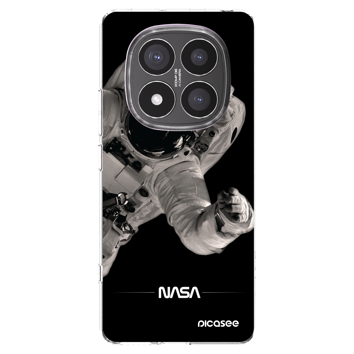 Picasee husă transparentă din silicon pentru Xiaomi Redmi Note 14 Pro+ 5G - Astronaut Big