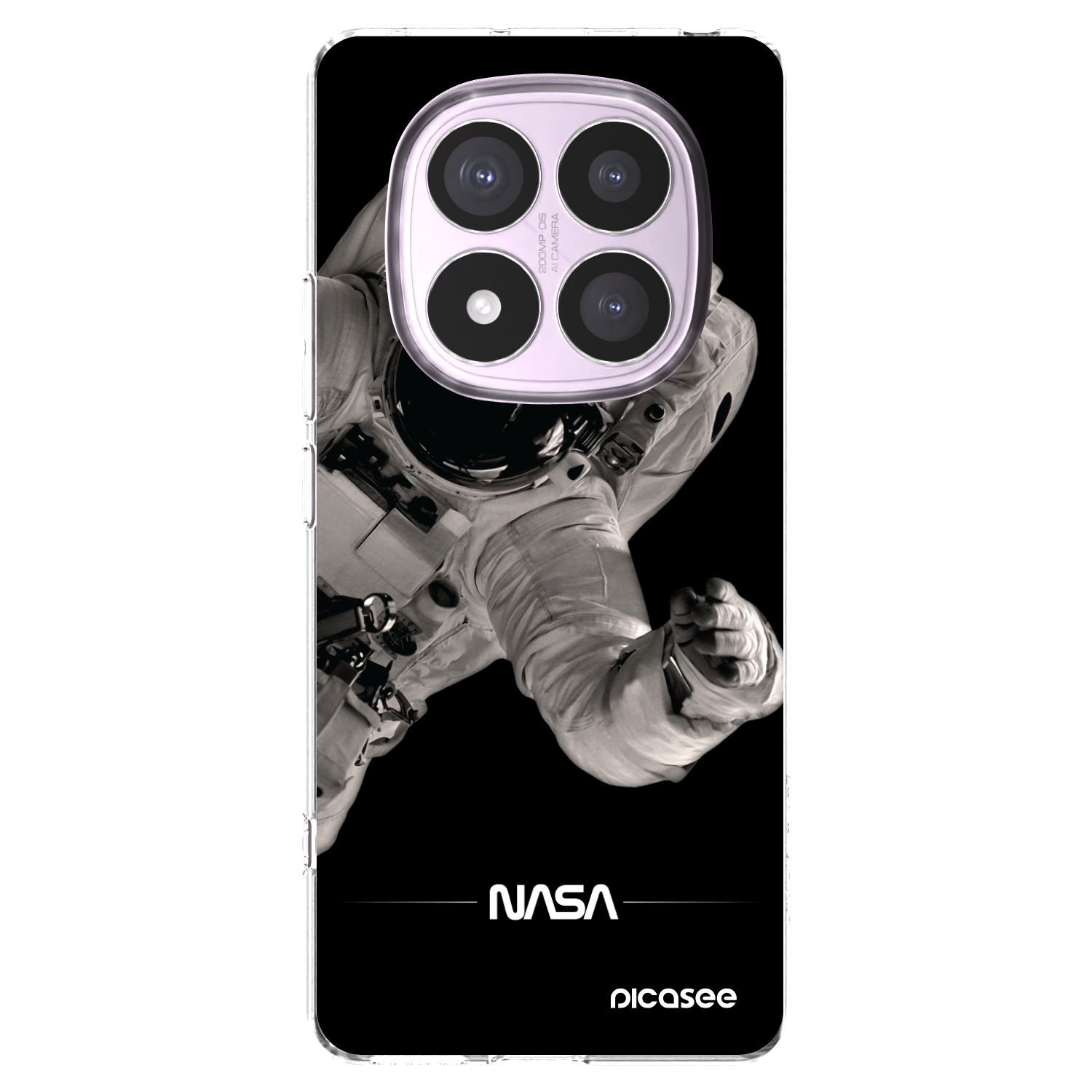 Picasee husă transparentă din silicon pentru Xiaomi Redmi Note 14 Pro 5G - Astronaut Big