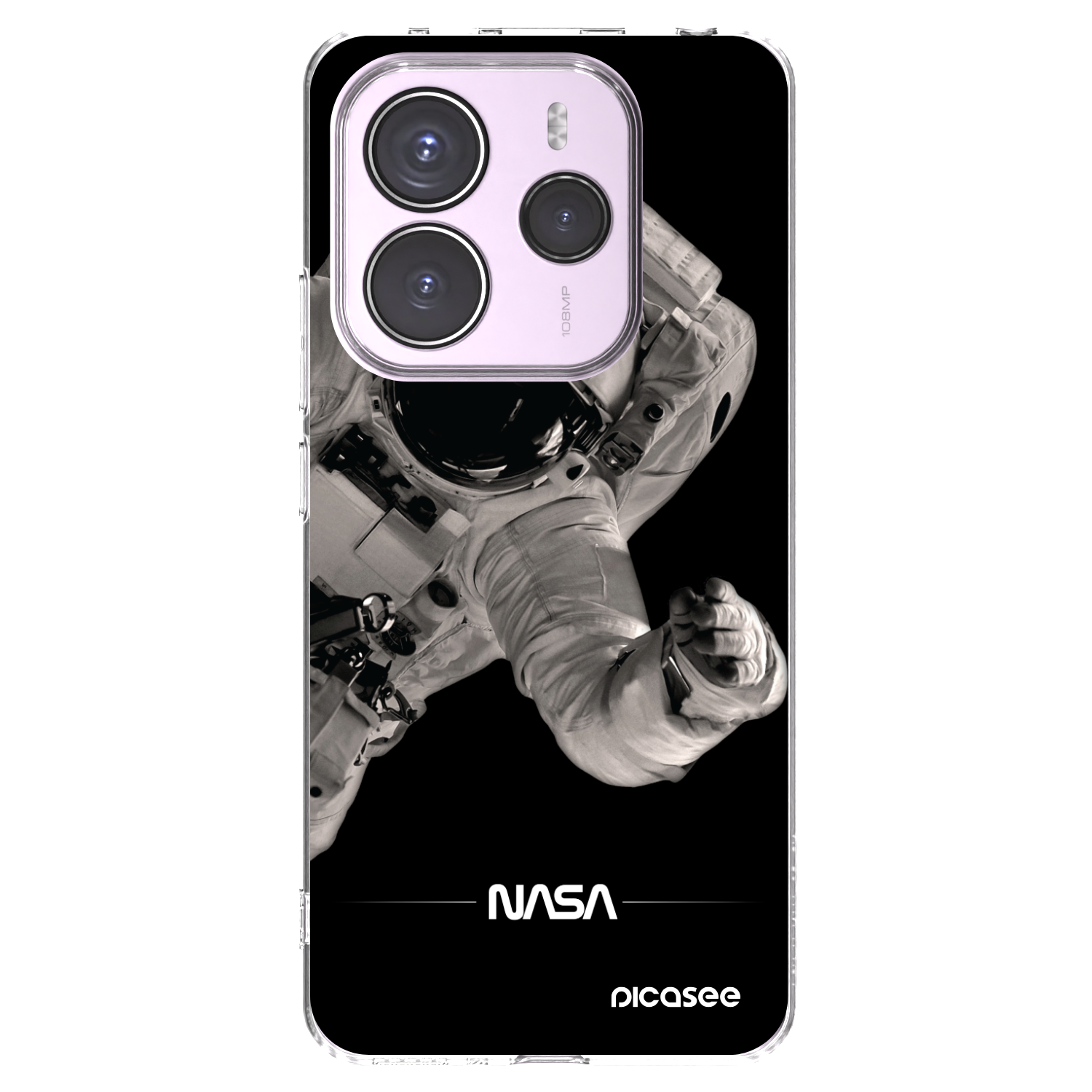 Picasee husă transparentă din silicon pentru Xiaomi Redmi Note 14 5G - Astronaut Big