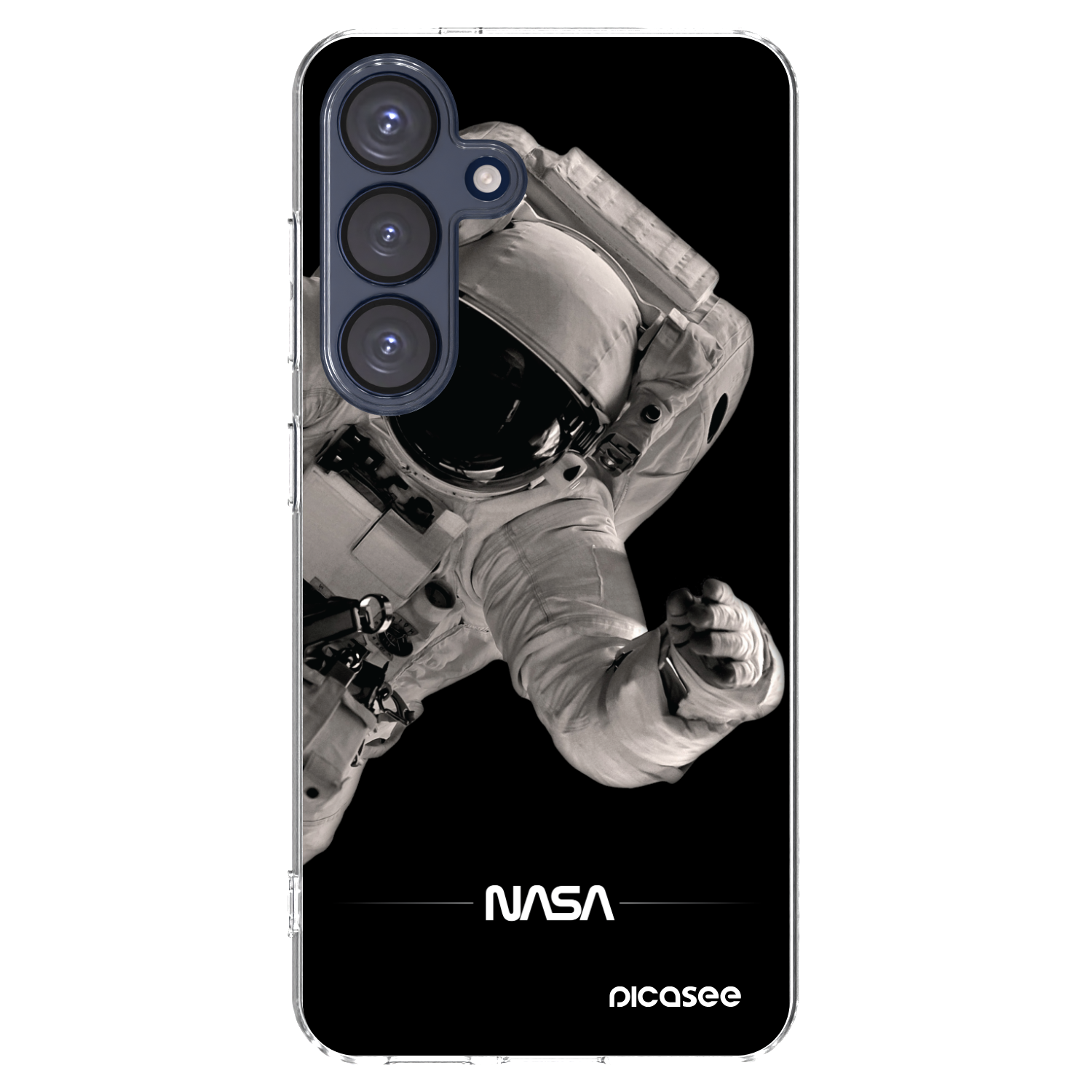 Picasee husă transparentă din silicon pentru Samsung Galaxy S25 5G - Astronaut Big