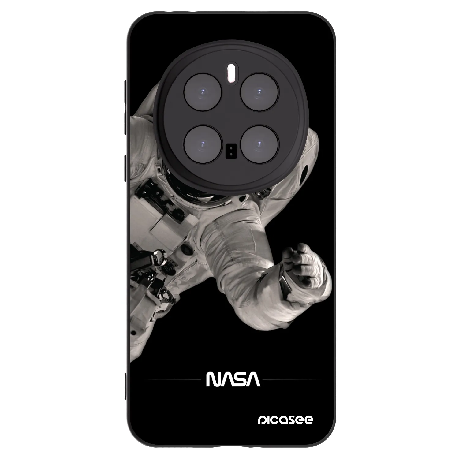 Picasee husă neagră din silicon pentru Honor Magic7 Pro 5G - Astronaut Big