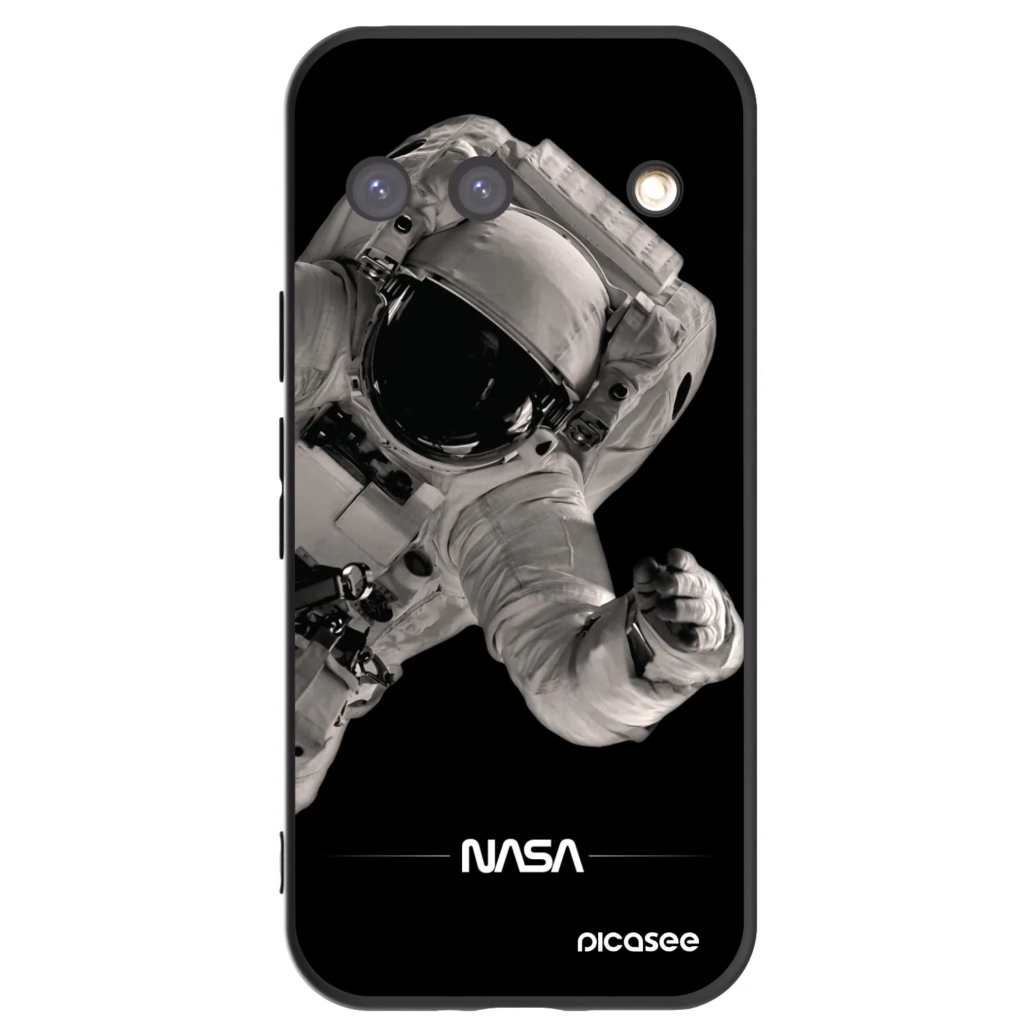 Picasee husă neagră din silicon pentru Google Pixel 9 - Astronaut Big