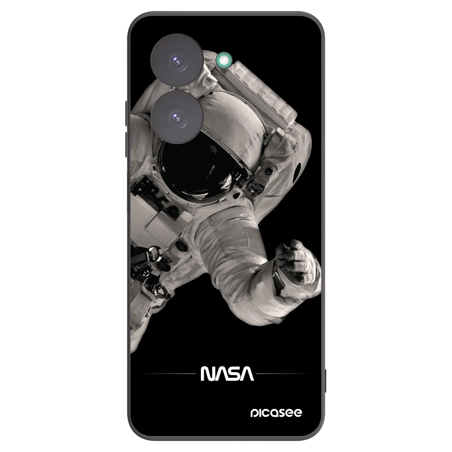 Picasee husă neagră din silicon pentru Xiaomi Redmi A5 - Astronaut Big