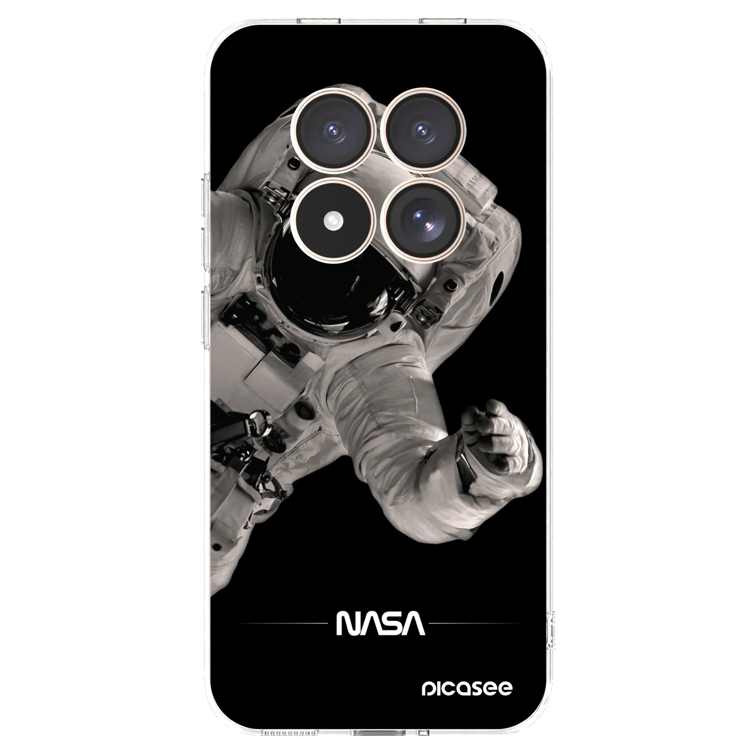 Picasee husă transparentă din silicon pentru Xiaomi Redmi Note 15 Pro 4G - Astronaut Big