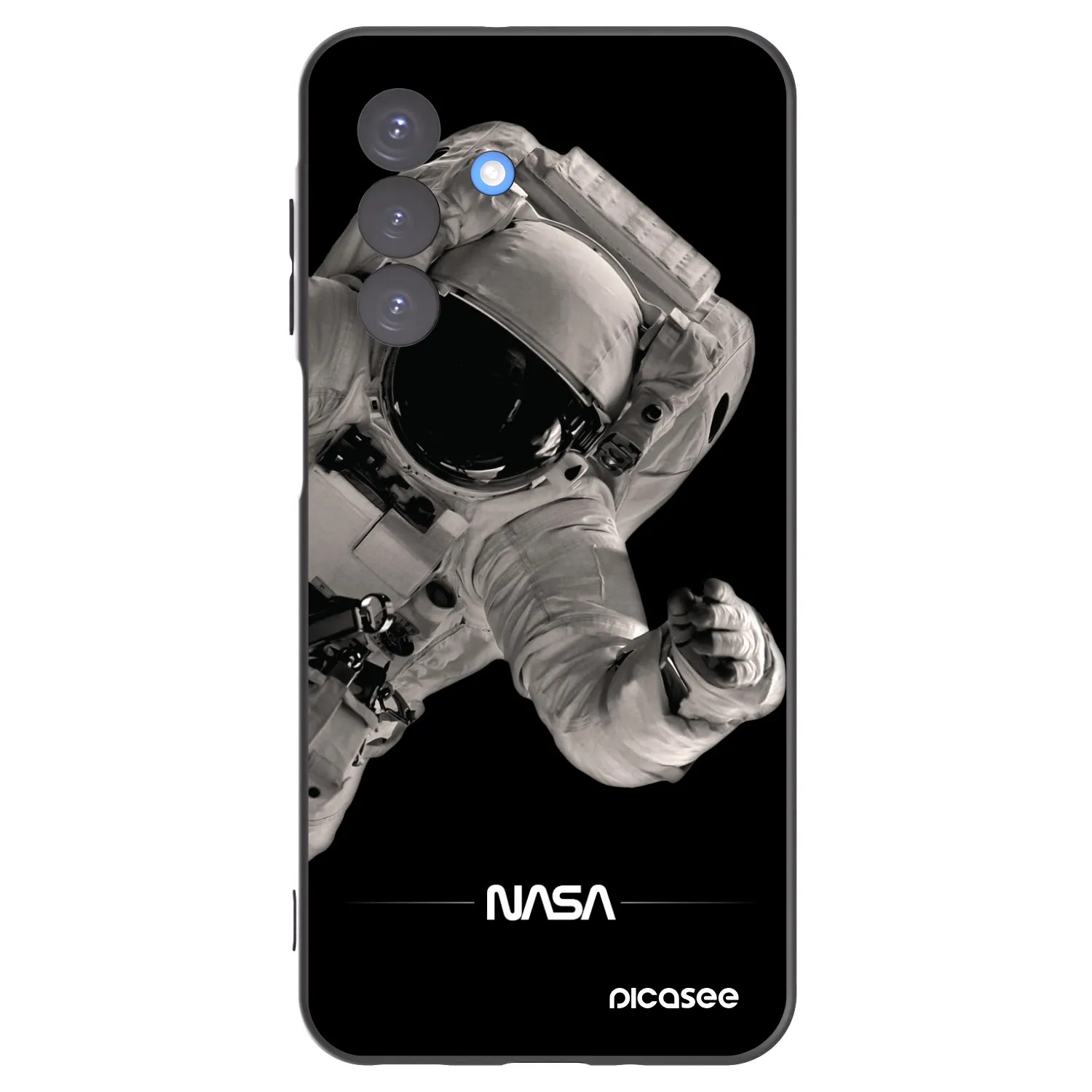 Picasee husă neagră din silicon pentru Samsung Galaxy A17 5G - Astronaut Big