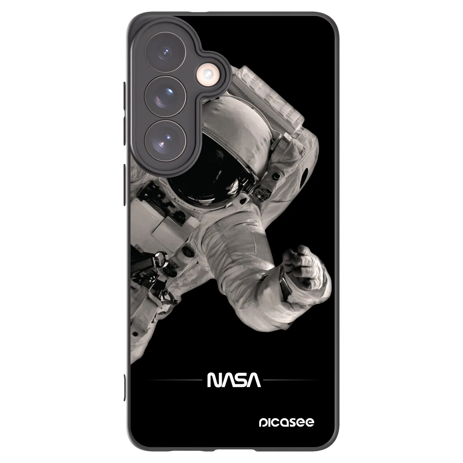 Picasee husă neagră din silicon pentru Samsung Galaxy S26+ - Astronaut Big