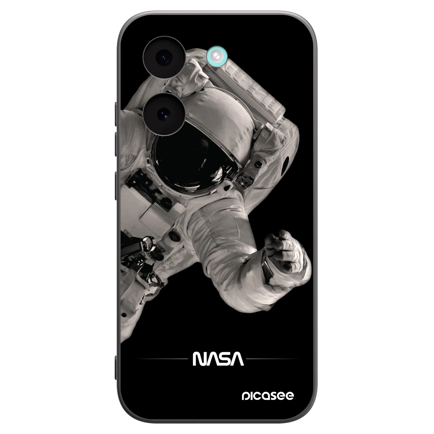 Picasee husă neagră din silicon pentru Xiaomi Poco X8 Pro - Astronaut Big
