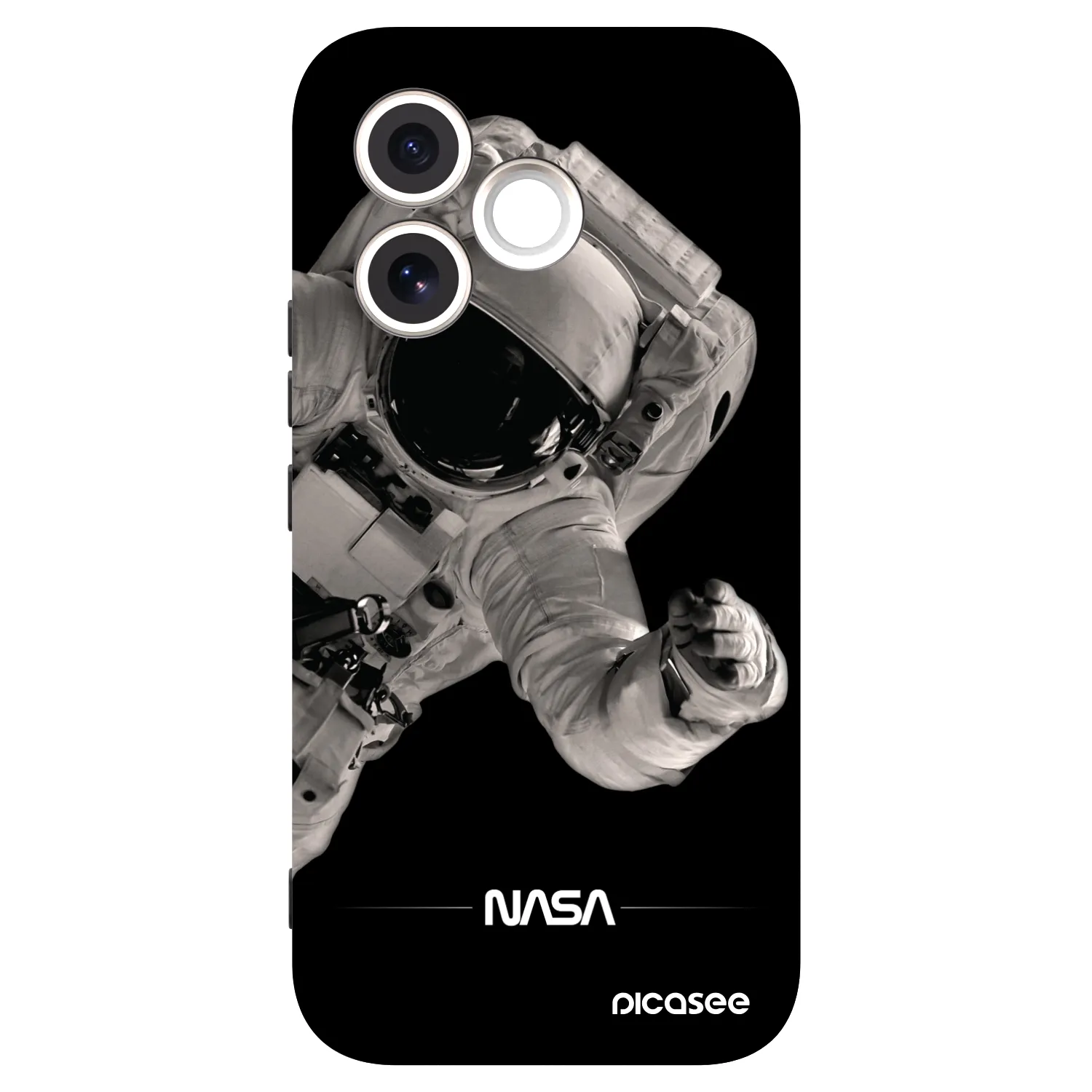 Picasee husă neagră din silicon pentru Honor 600 Lite - Astronaut Big