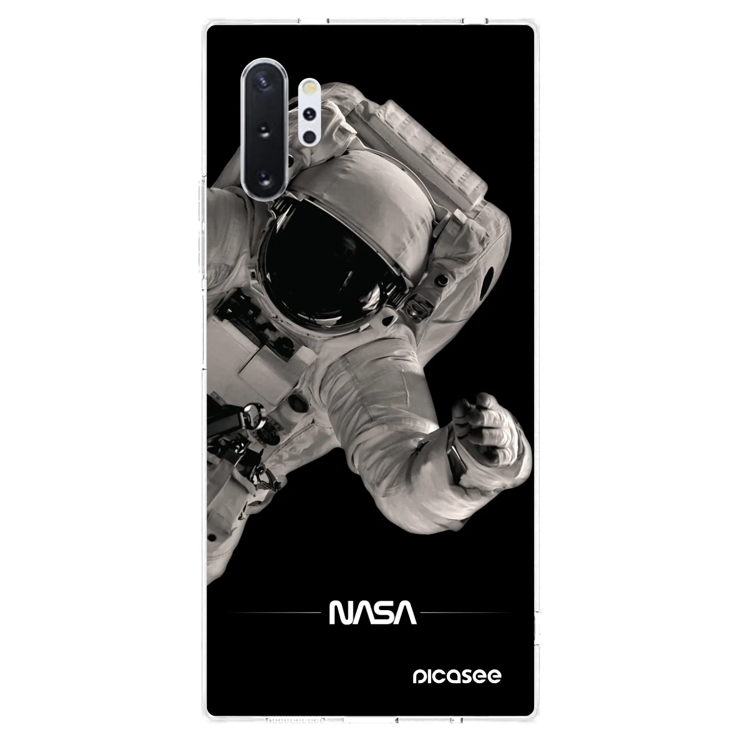Picasee husă transparentă din silicon pentru Samsung Galaxy Note 10+ N975F - Astronaut Big