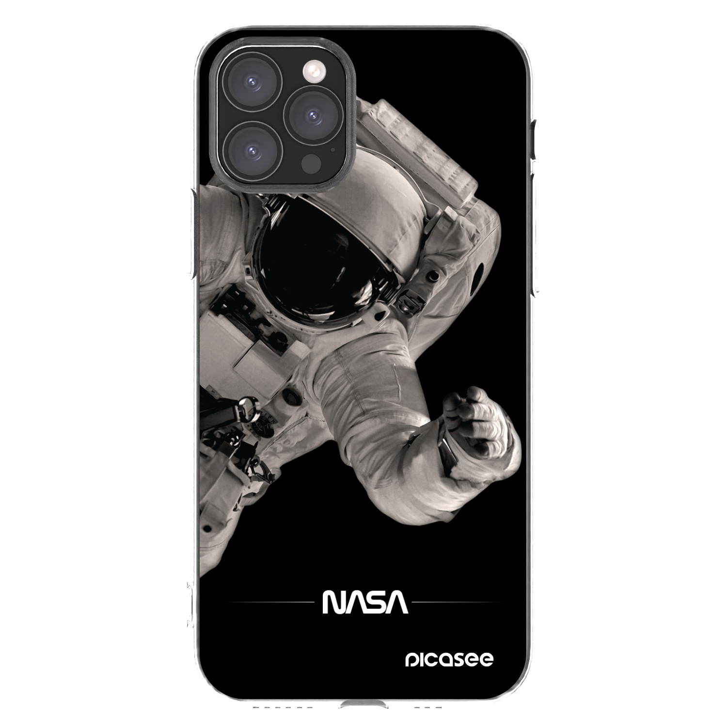 Picasee husă transparentă din silicon pentru Apple iPhone 11 Pro - Astronaut Big