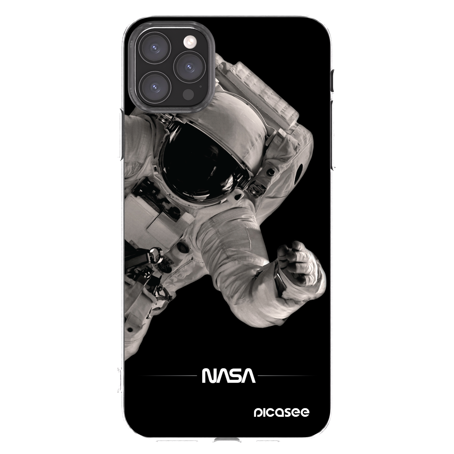Picasee husă transparentă din silicon pentru Apple iPhone 11 Pro Max - Astronaut Big