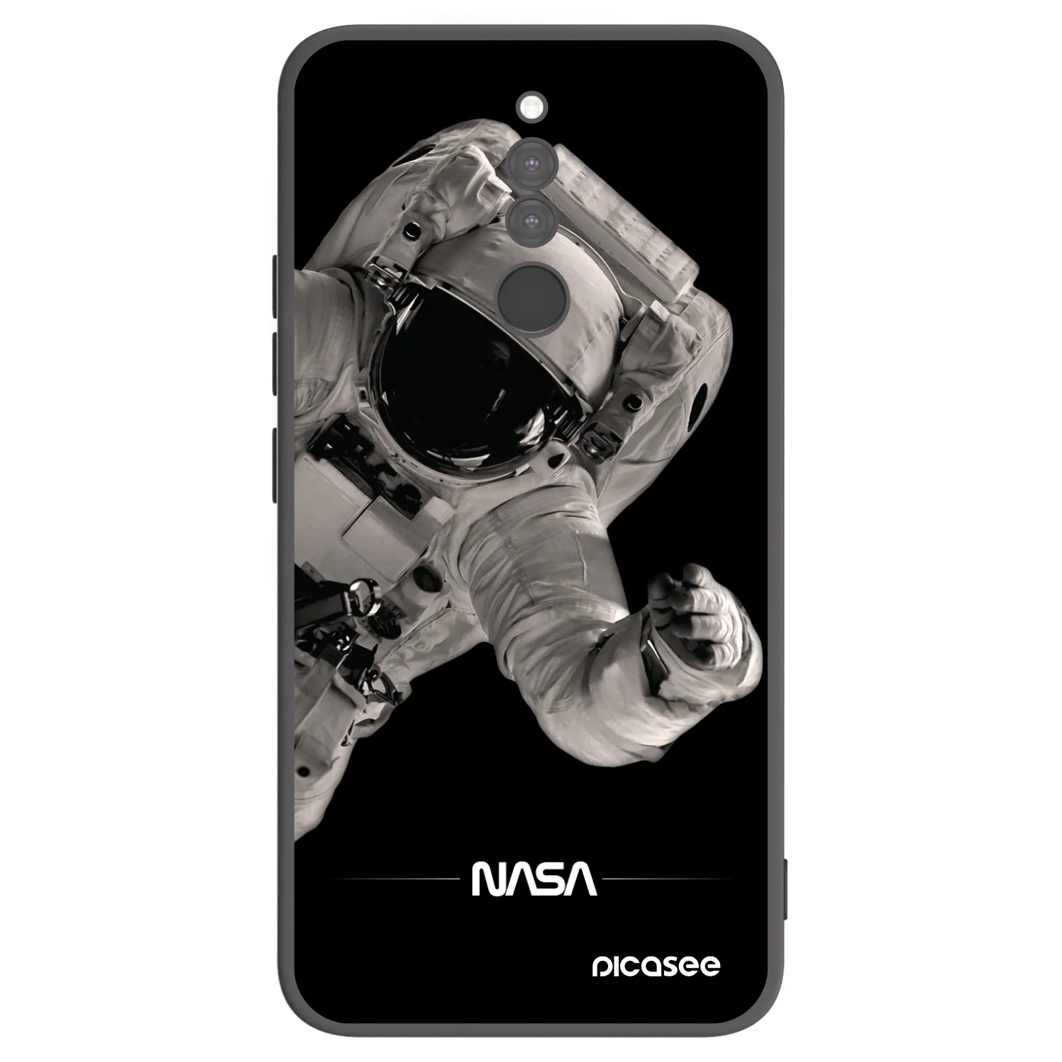 Picasee husă neagră din silicon pentru Xiaomi Redmi 8 - Astronaut Big