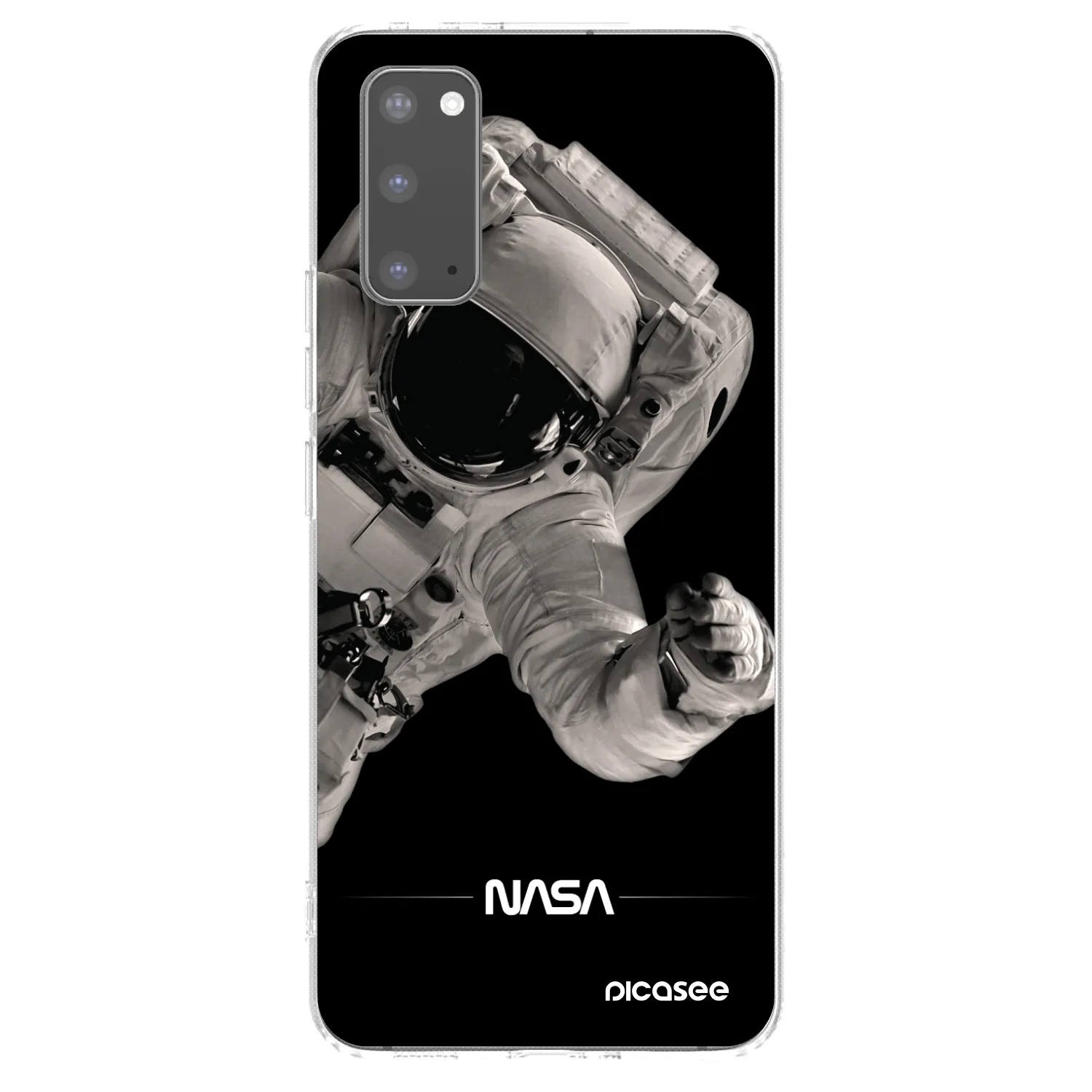 Picasee husă transparentă din silicon pentru Samsung Galaxy S20 G980F - Astronaut Big