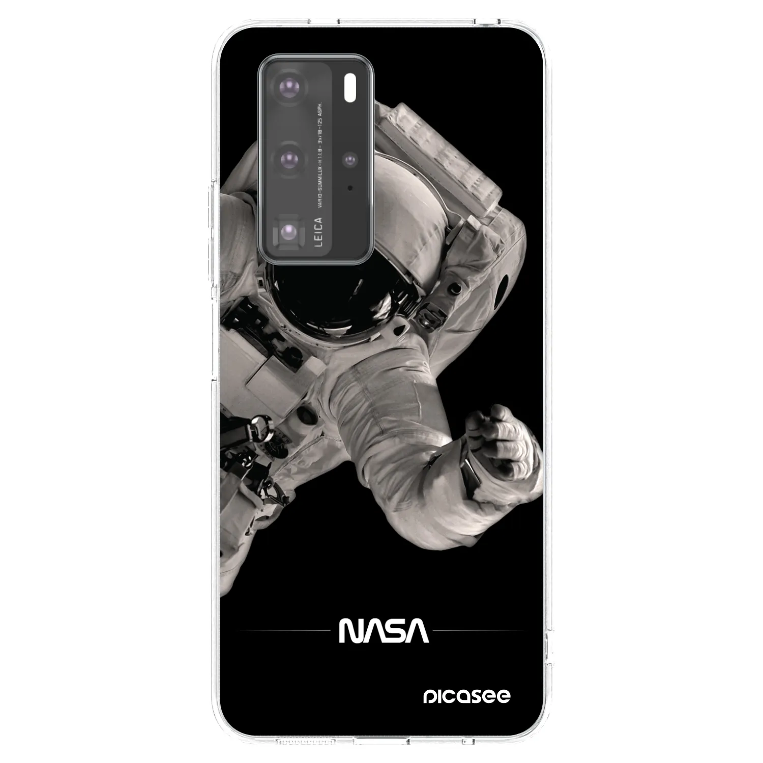 Picasee husă transparentă din silicon pentru Huawei P40 Pro - Astronaut Big