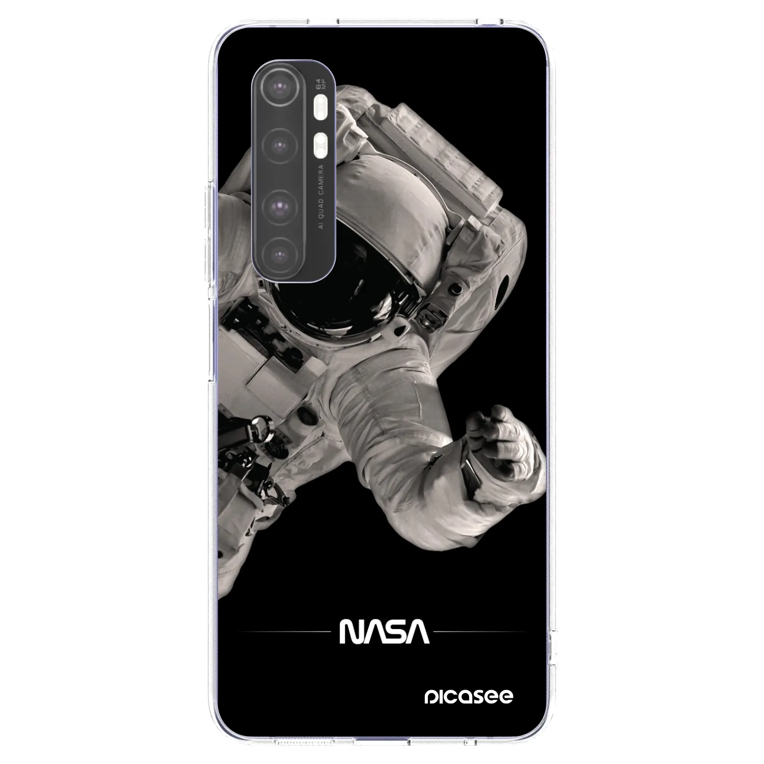 Picasee husă transparentă din silicon pentru Xiaomi Mi Note 10 Lite - Astronaut Big