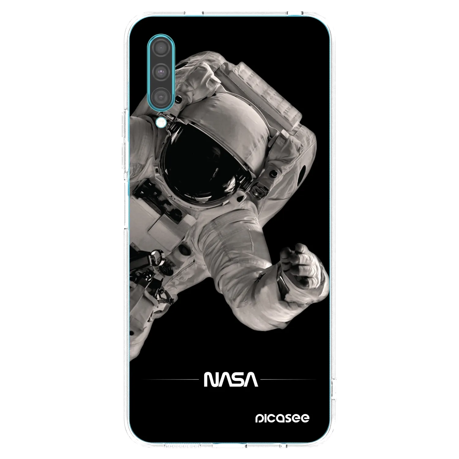 Picasee husă transparentă din silicon pentru Samsung Galaxy A30s A307F - Astronaut Big