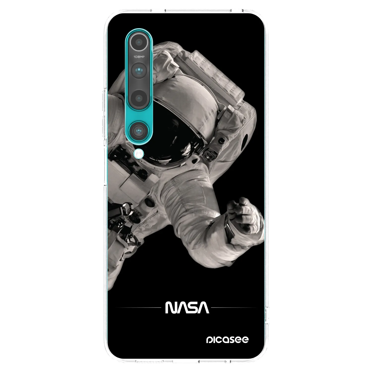 Picasee husă transparentă din silicon pentru Xiaomi Mi 10 - Astronaut Big