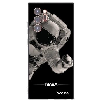 Picasee husă neagră din silicon pentru Samsung Galaxy Note 20 Ultra - Astronaut Big