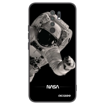 Picasee husă neagră din silicon pentru Xiaomi Redmi 9 - Astronaut Big