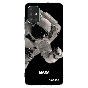 Picasee husă transparentă din silicon pentru Samsung Galaxy M51 M515F - Astronaut Big
