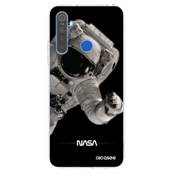 Picasee husă transparentă din silicon pentru Realme 5 - Astronaut Big