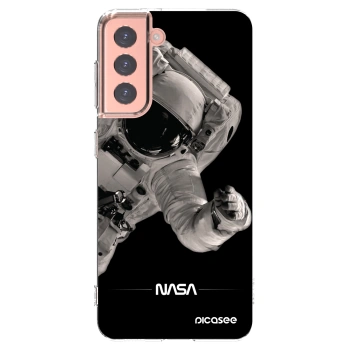 Picasee husă transparentă din silicon pentru Samsung Galaxy S21 5G G991B - Astronaut Big