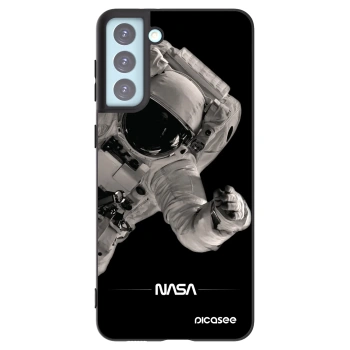 Picasee husă neagră din silicon pentru Samsung Galaxy S21+ 5G G996F - Astronaut Big
