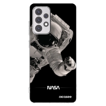 Picasee husă transparentă din silicon pentru Samsung Galaxy A52 5G A525F - Astronaut Big