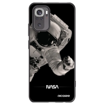 Picasee husă neagră din silicon pentru Xiaomi Redmi Note 10S - Astronaut Big