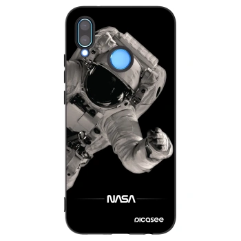Picasee husă neagră din silicon pentru Huawei P20 Lite - Astronaut Big