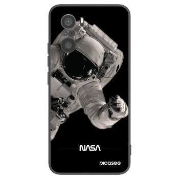 Picasee husă neagră din silicon pentru Xiaomi Poco F3 - Astronaut Big