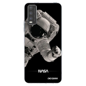 Picasee husă transparentă din silicon pentru Vivo Y20s - Astronaut Big