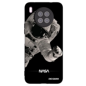 Picasee husă neagră din silicon pentru Huawei Nova 8i - Astronaut Big
