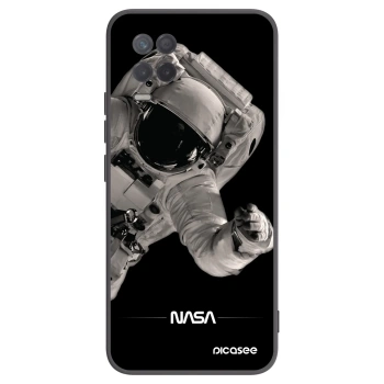Picasee husă neagră din silicon pentru Realme 8 5G - Astronaut Big