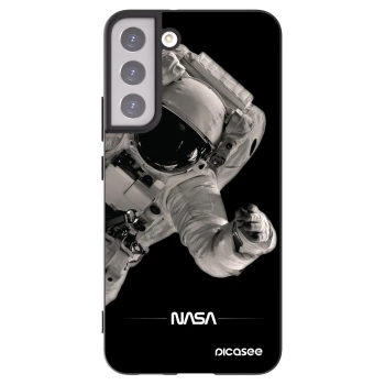 Picasee husă neagră din silicon pentru Samsung Galaxy S22+ 5G - Astronaut Big