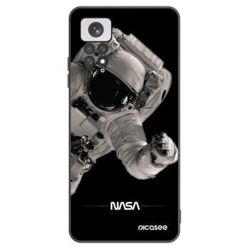 Picasee husă neagră din silicon pentru Xiaomi Redmi Note 11 - Astronaut Big