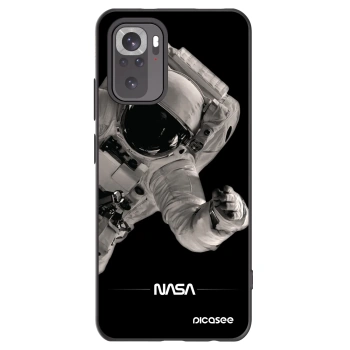 Picasee husă neagră din silicon pentru Xiaomi Redmi Note 11S 4G - Astronaut Big